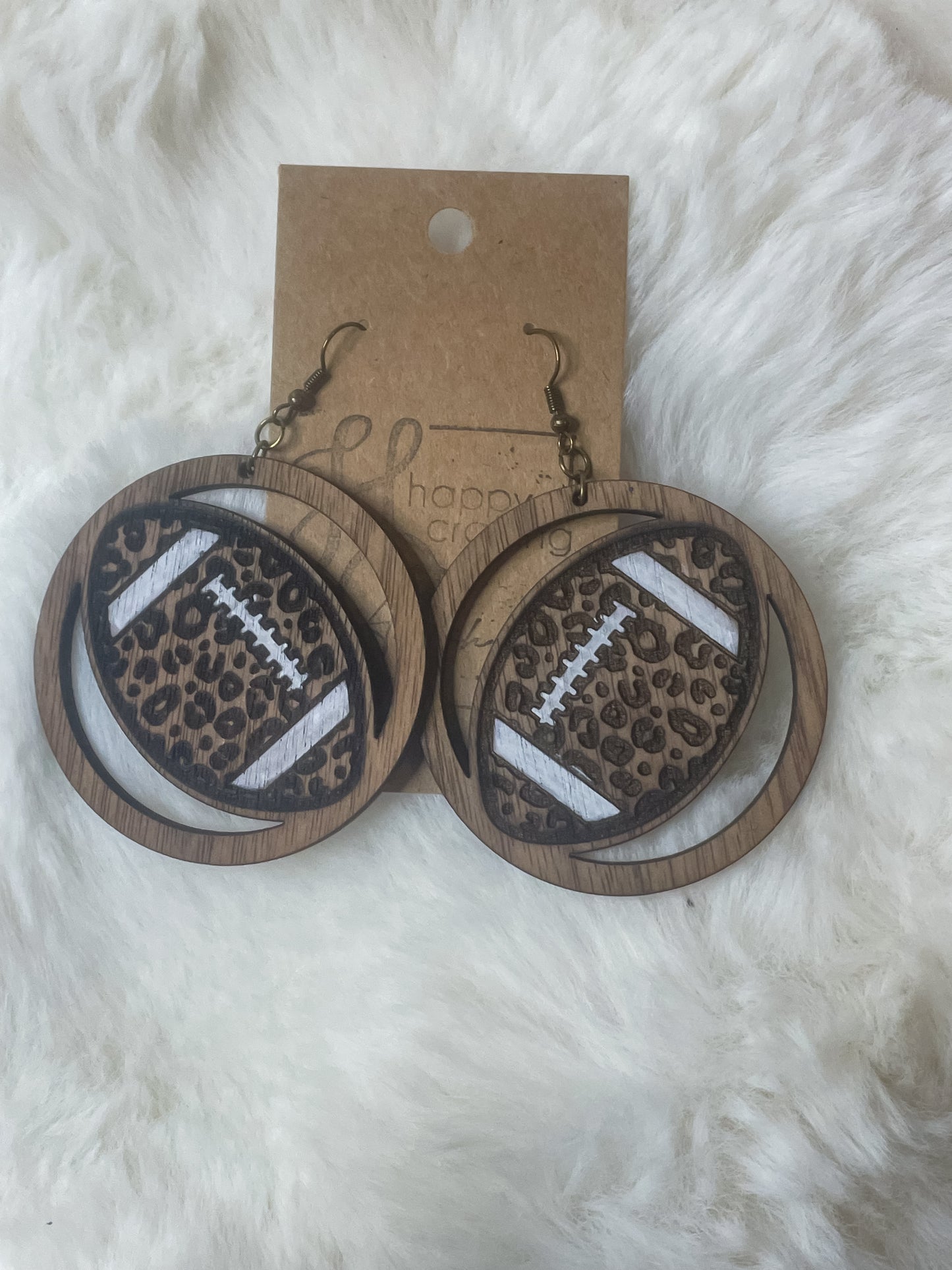 Football Earrings
