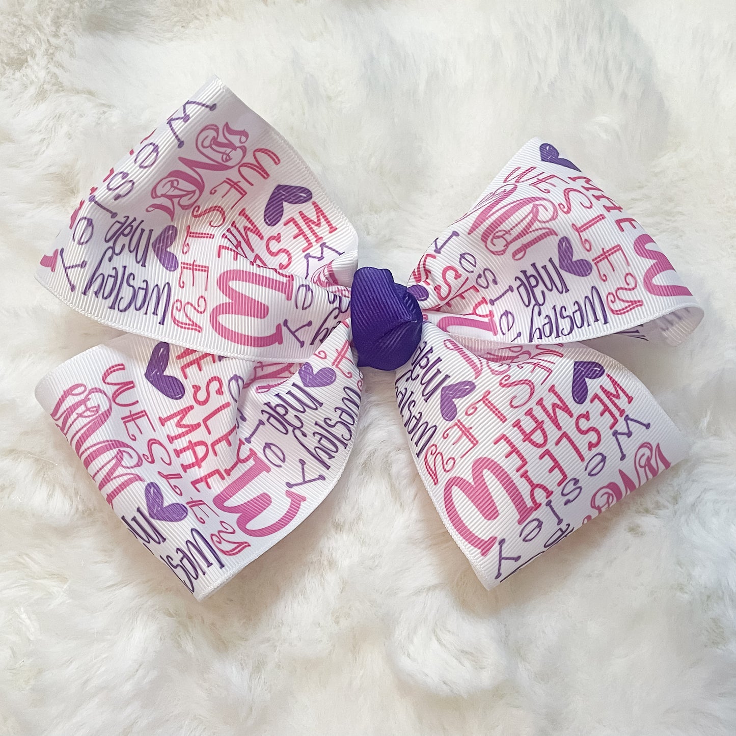 Monogrammed Bow