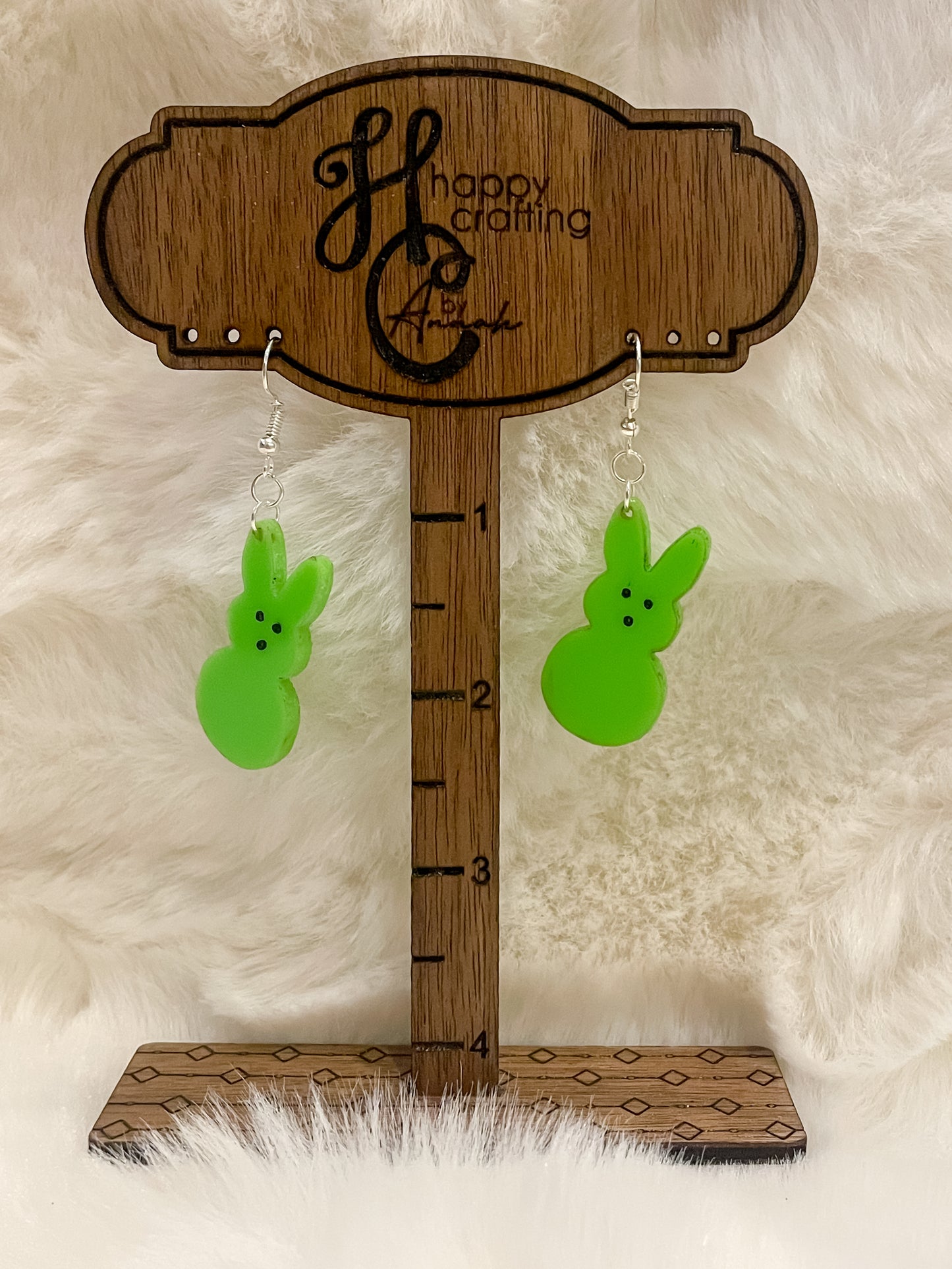 Peep Bunny Earrings