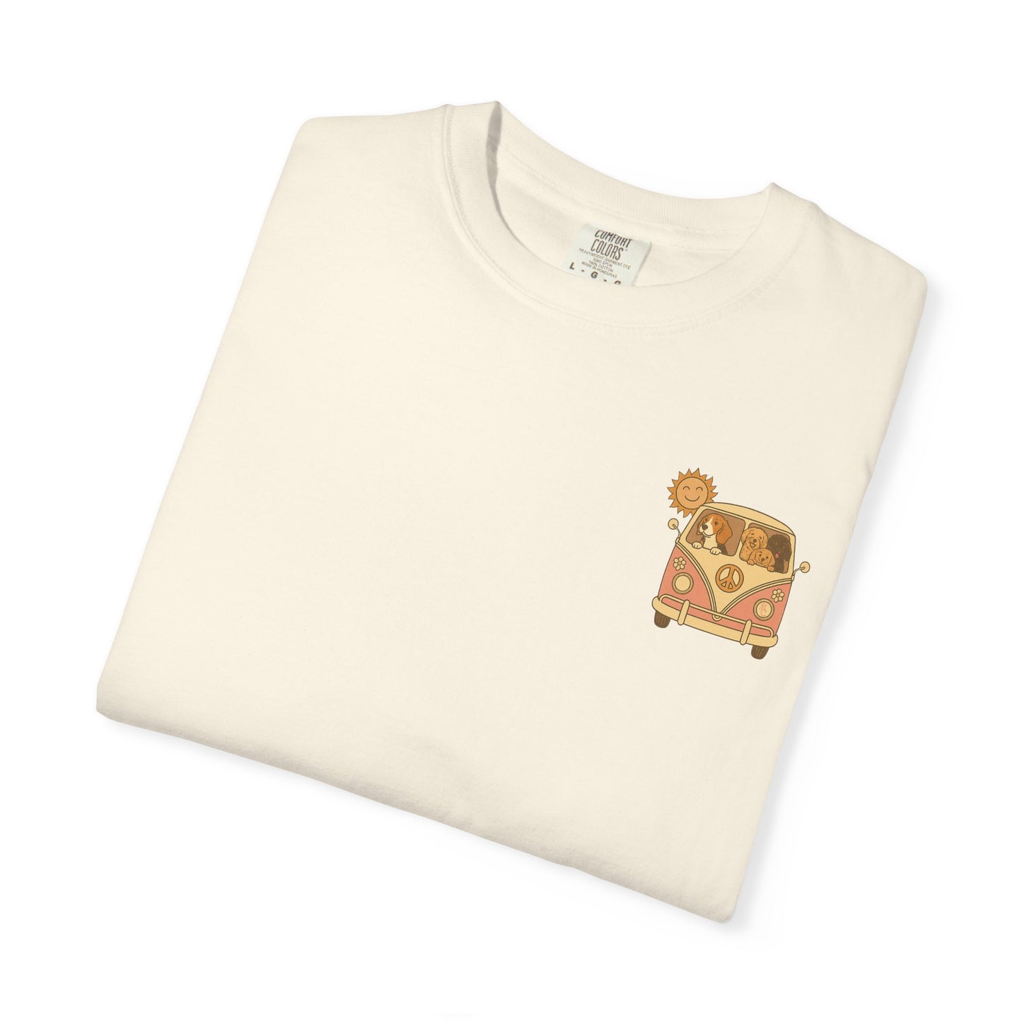 Life's Better With Dogs T-Shirt — Retro VW Bus Dog Tee