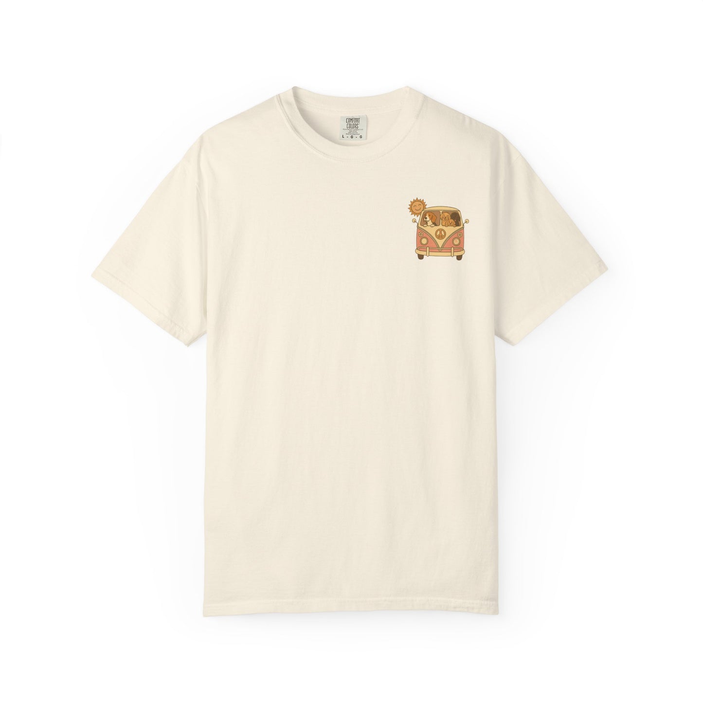 Life's Better With Dogs T-Shirt — Retro VW Bus Dog Tee