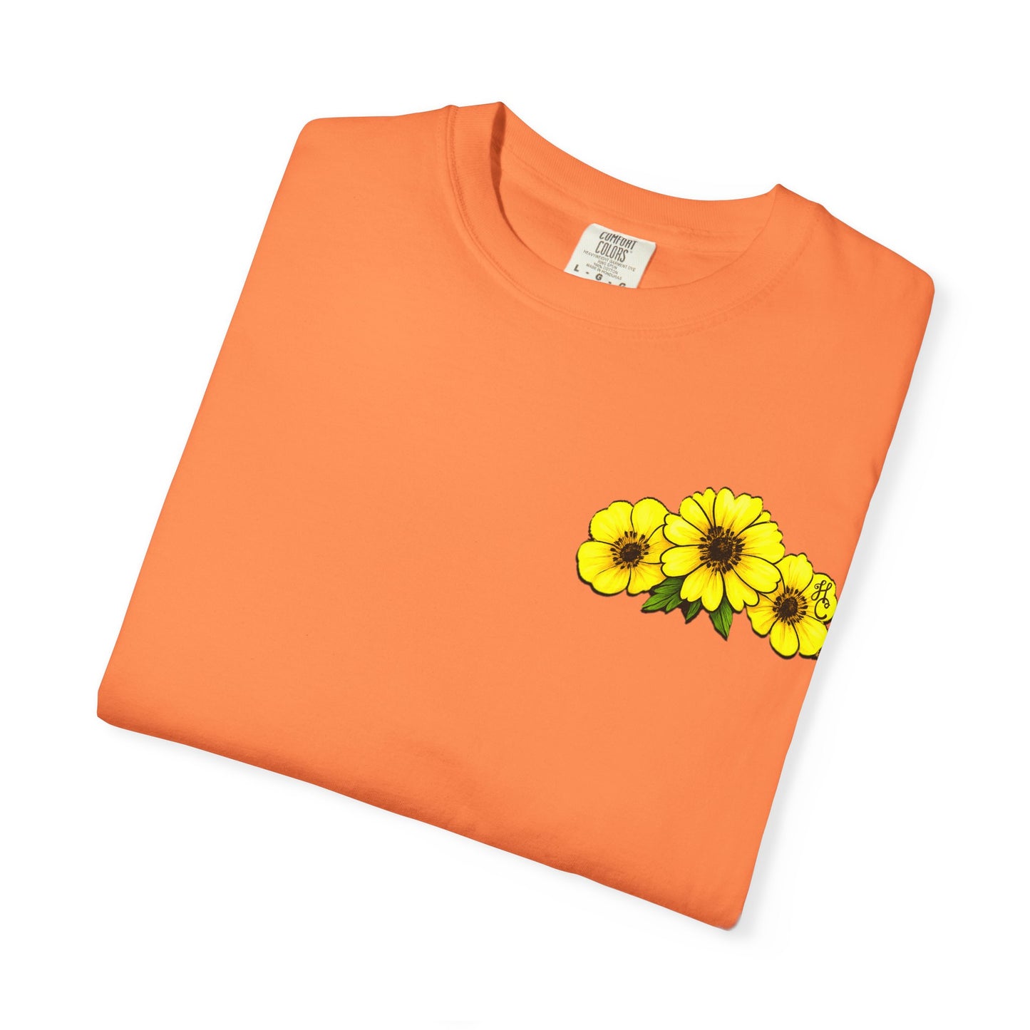 Chin Up Buttercup Highland Cow T-shirt | Sunflower Graphic